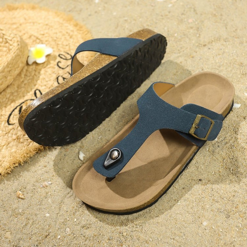 Helena Toe Post Flat Sandals- Deal of the Day!