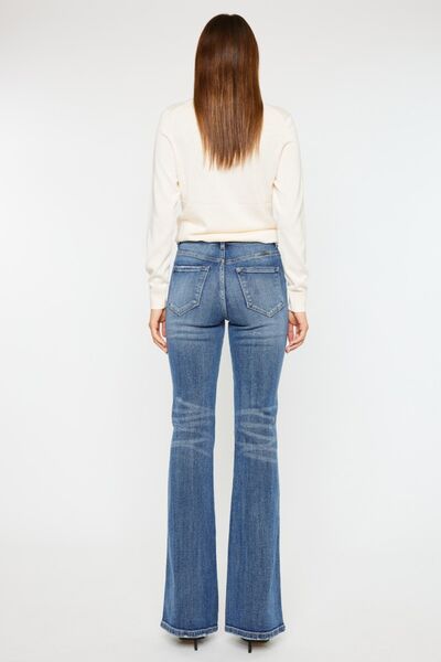 Linsey Cat's Whiskers High Waist Flare Jeans