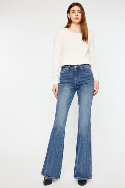 Linsey Cat's Whiskers High Waist Flare Jeans