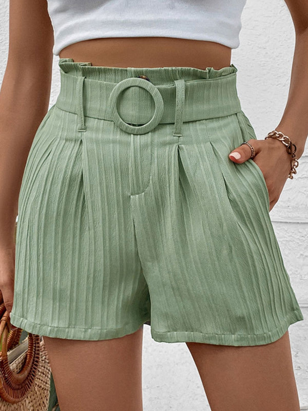 Stella Belted Shorts with Pockets