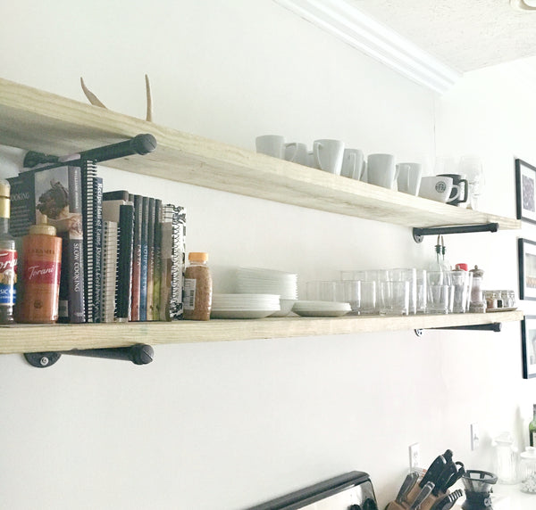 Whitney Wednesday: Easy and Cheap DIY Wall Shelves