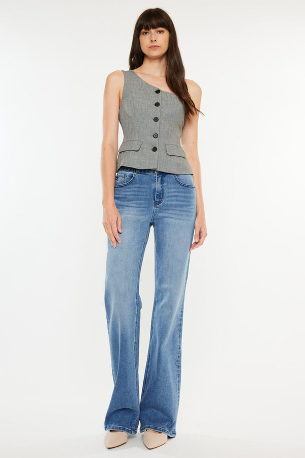 Maria Kancan Ultra High Rise Cat's Whiskers Jeans