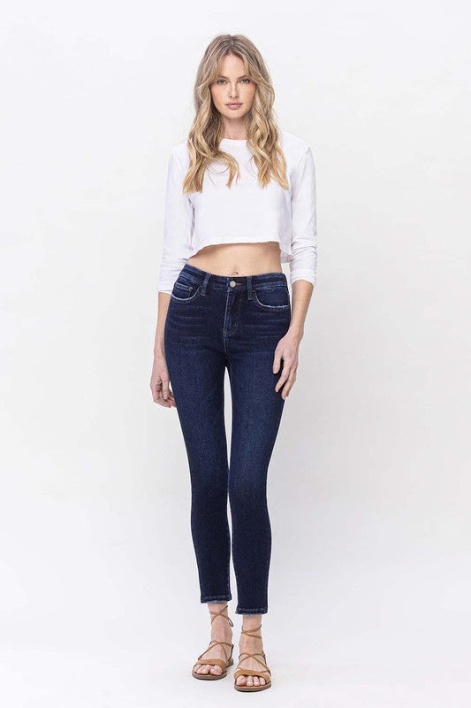 Isley High Rise Ankle Skinny Jeans