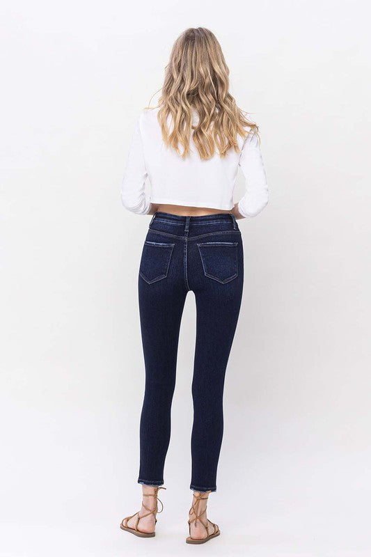 Isley High Rise Ankle Skinny Jeans