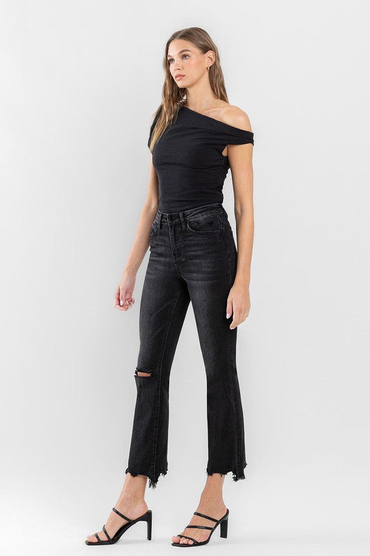 Ananda High Rise Ankle Bootcut Jeans