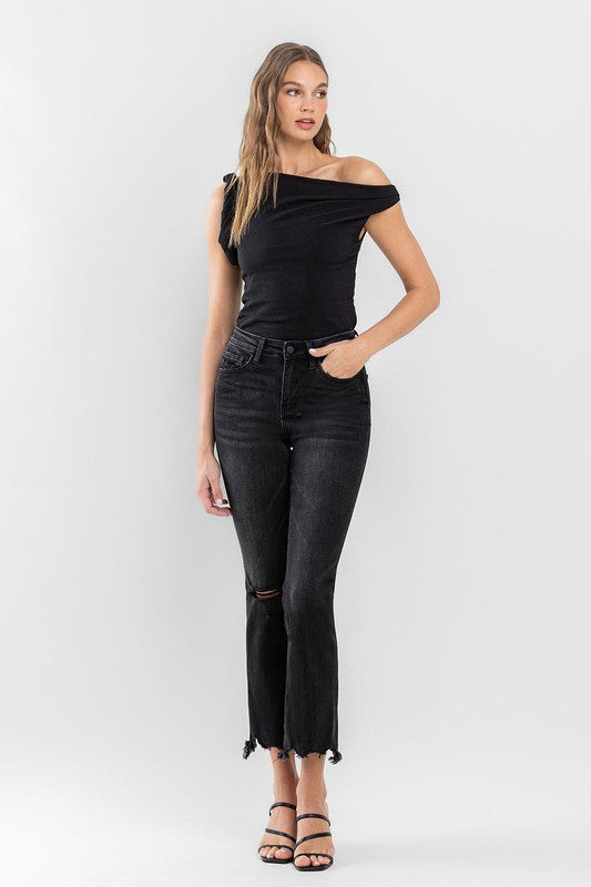 Ananda High Rise Ankle Bootcut Jeans
