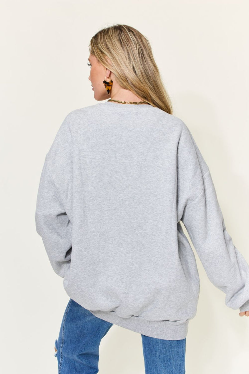 ROYAL Oversized Long Sleeve Sweatshirt