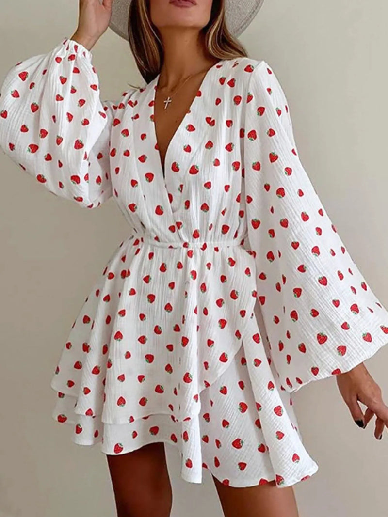 strawberry dress long sleeve Strawberry Dress XL