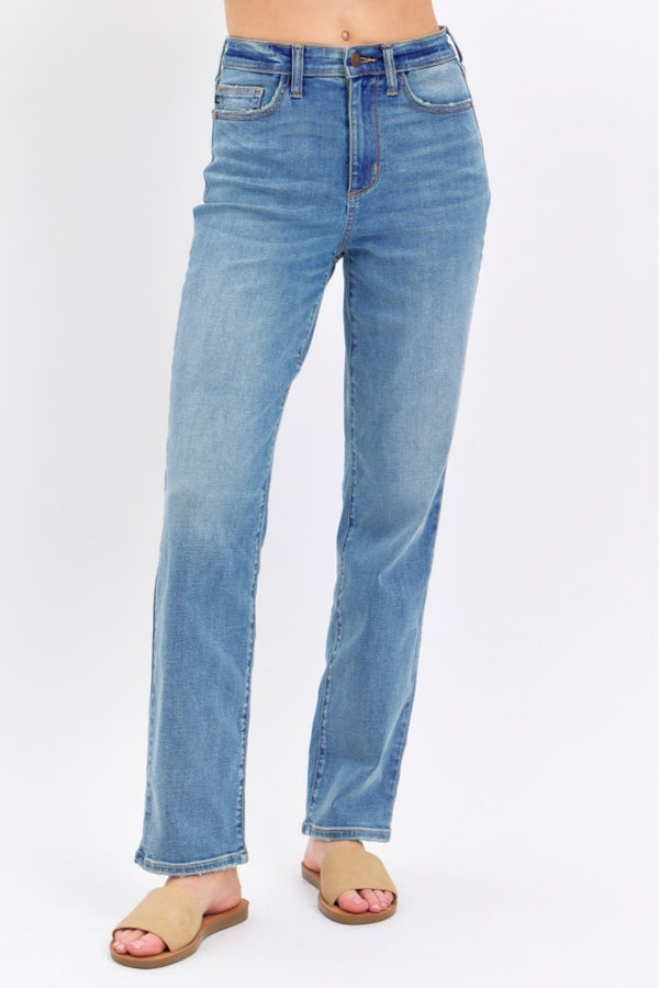 Dawson Judy Blue Full Size High Waist Straight Jeans