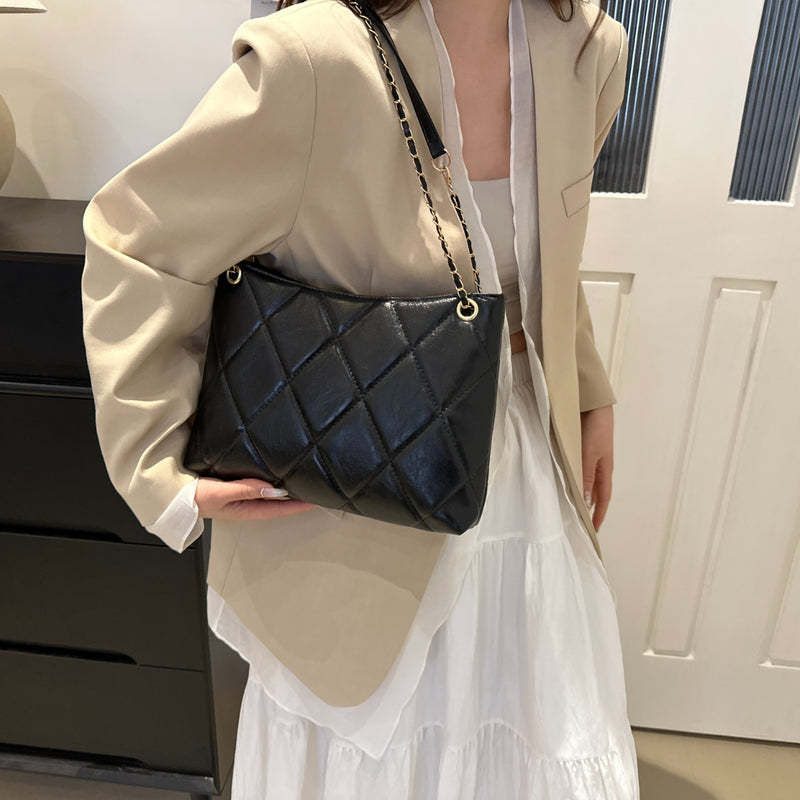 Charlotte Faux Leather Medium Handbag