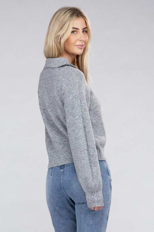 Kylei Easy-Wear Half-Zip Pullover