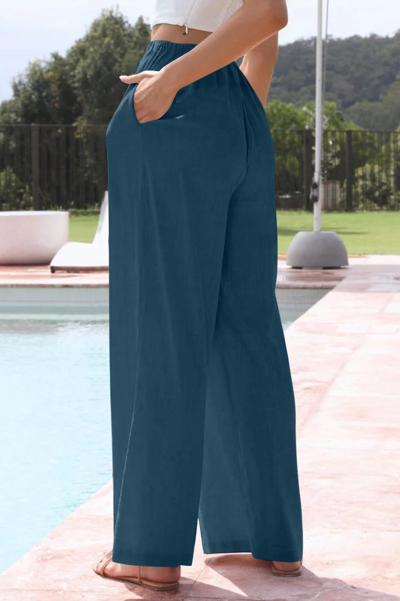Pippa Full Size High Waist Wide Leg pants -- Deal of the day!