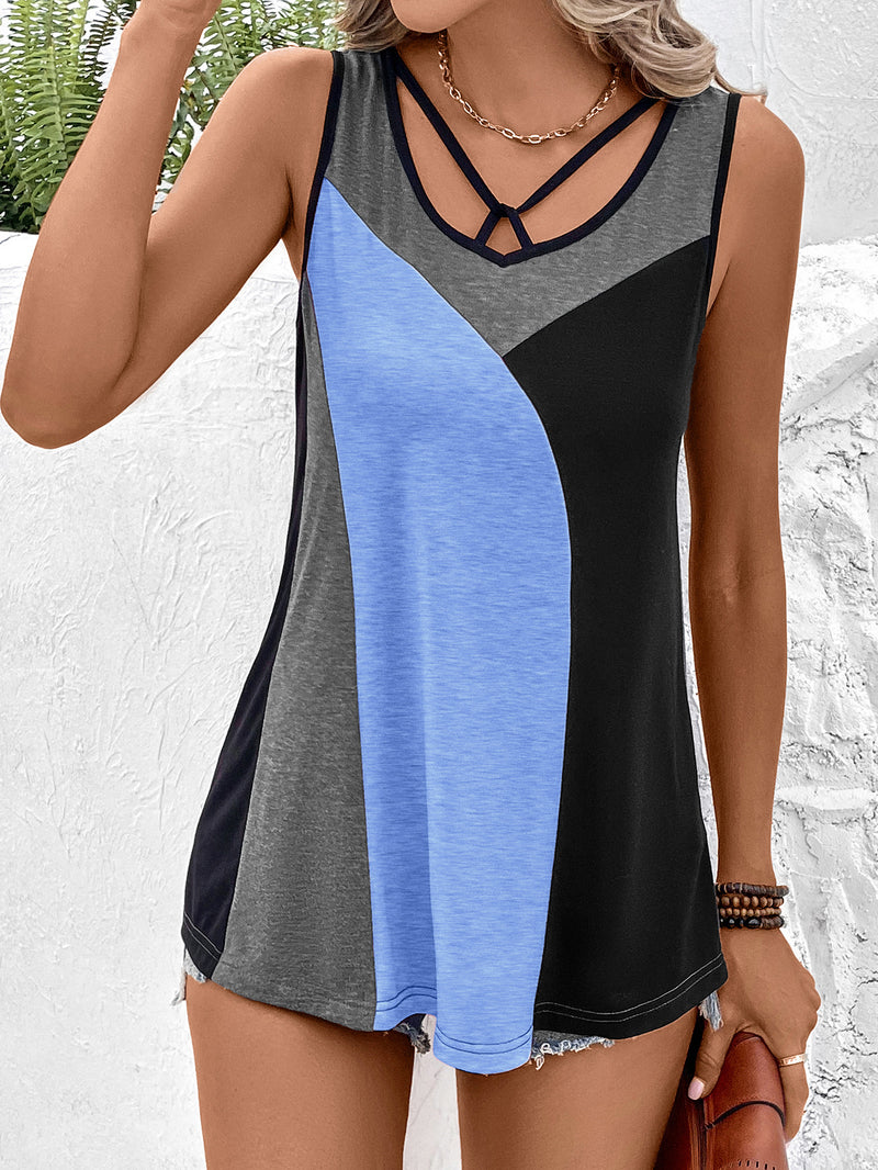 Valerie Color Block Tank Top -- deal of the day!
