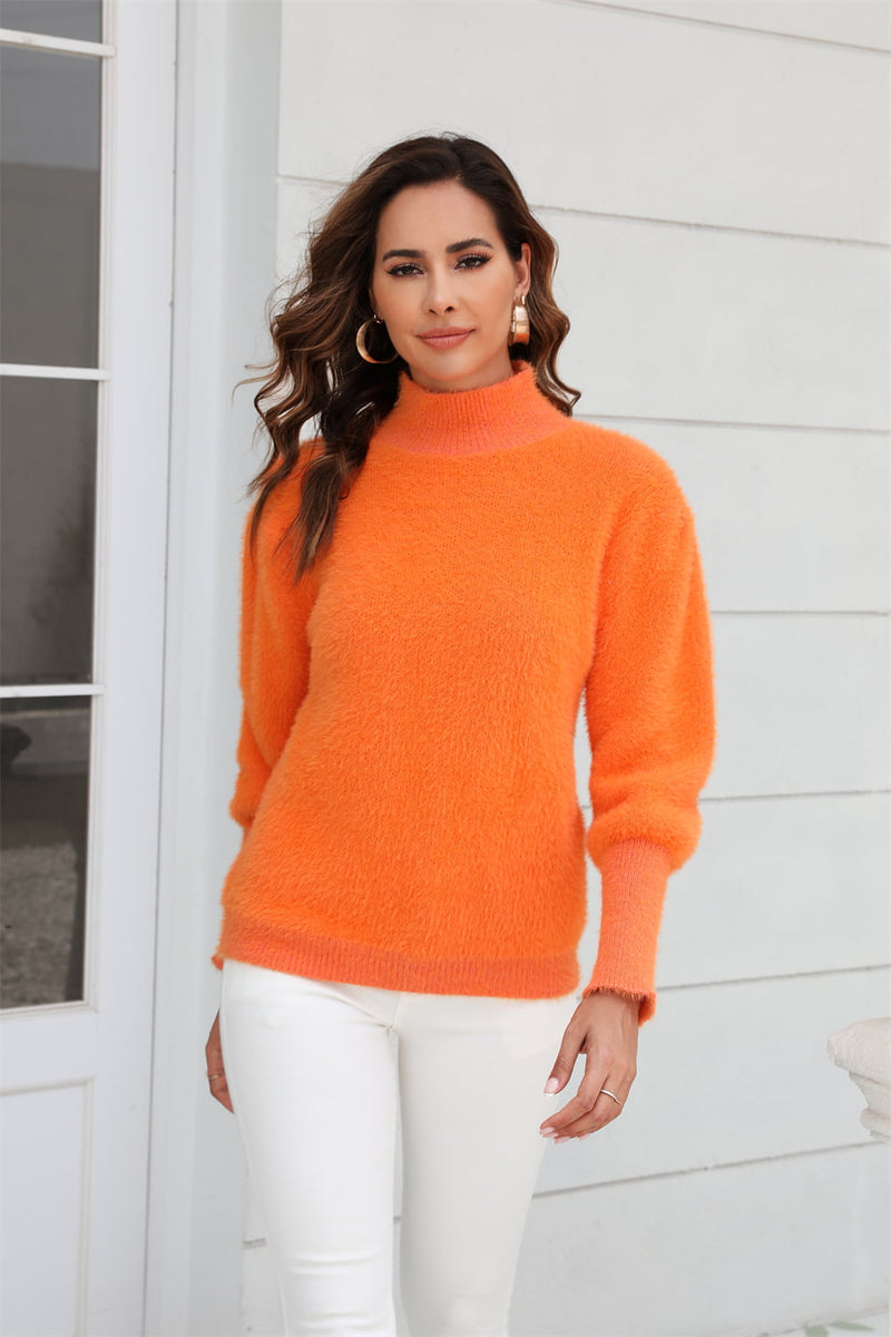 Nomi Turtle Neck Long Sleeve Pullover Sweater