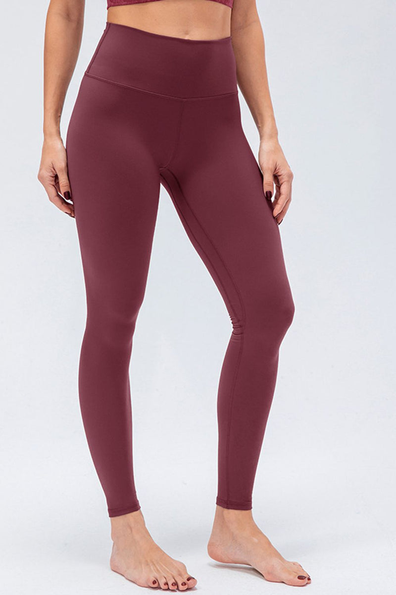 Laine Wide Waistband Slim Fit Active Leggings