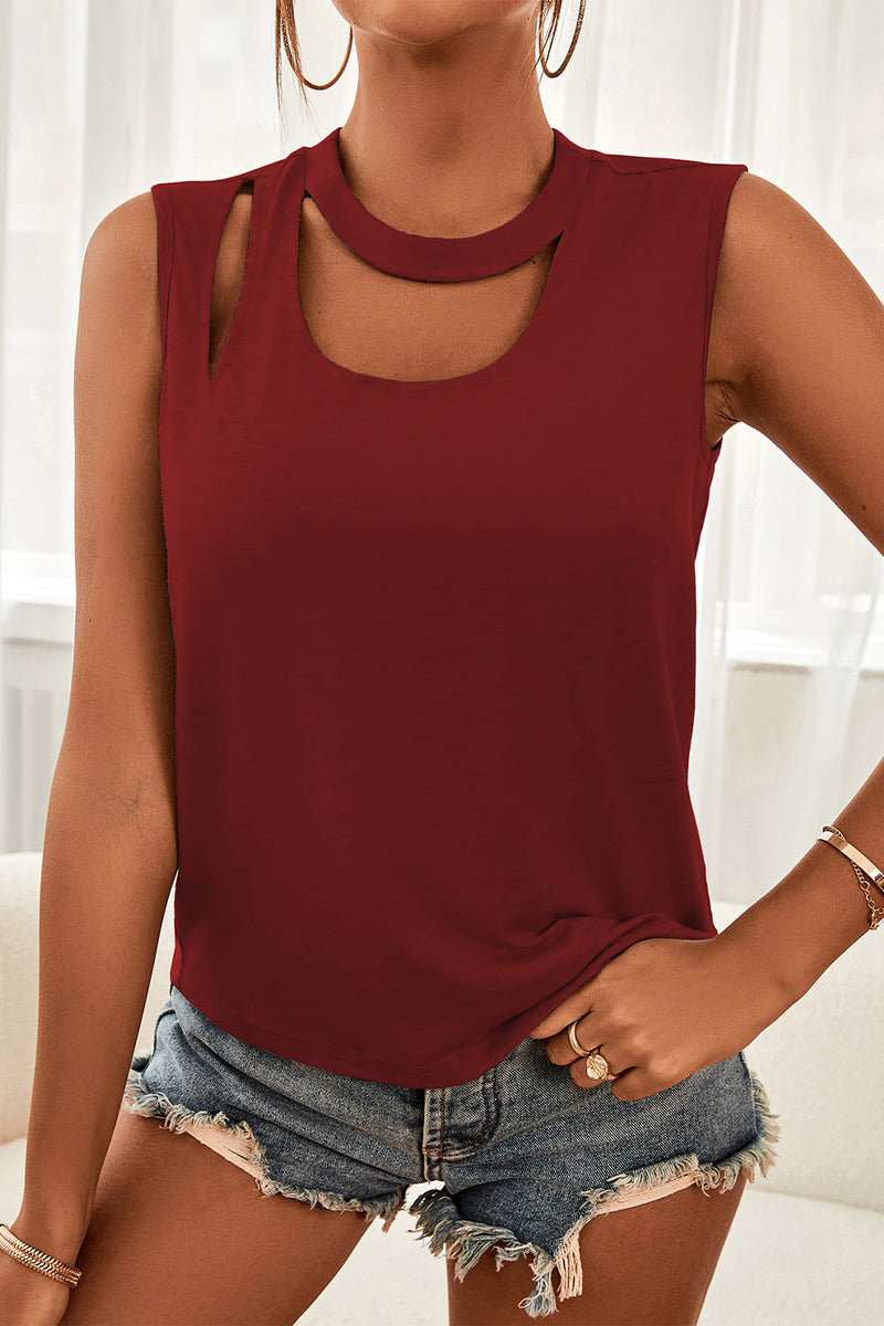 Nora Cutout Sleeveless Top - Deal of the Day!