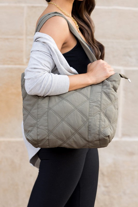Emory Quilted Tote