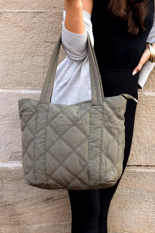 Emory Quilted Tote