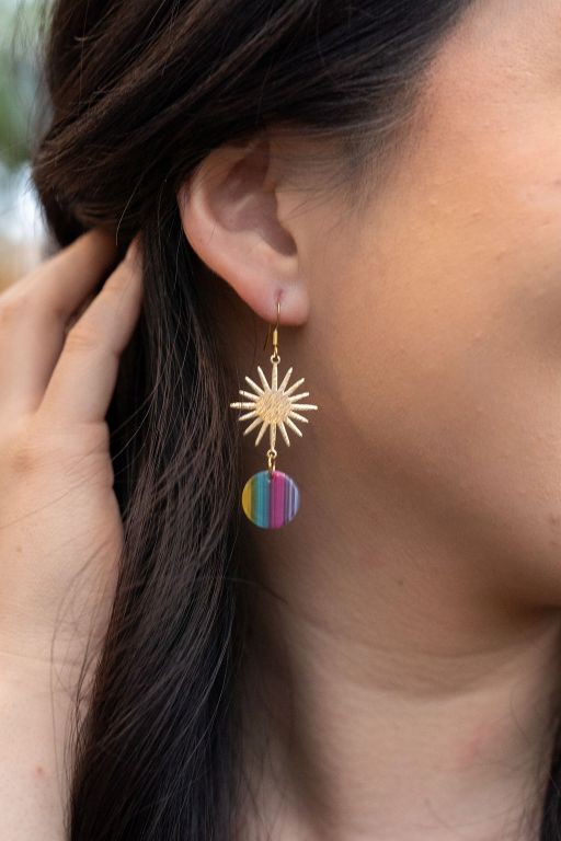 Solana Earrings - Rainbow Surprise