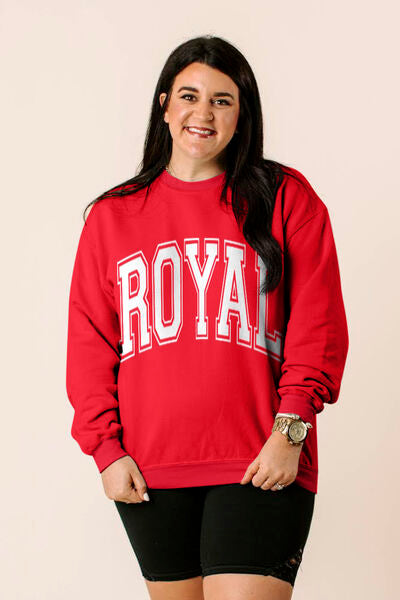 Royal Pullover Sweatshirt