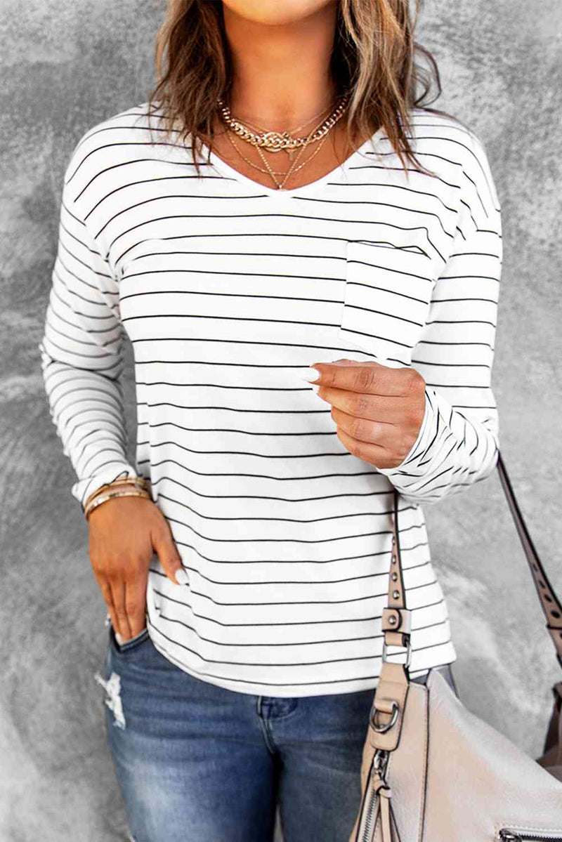 Terra Striped Long Sleeve T-Shirt