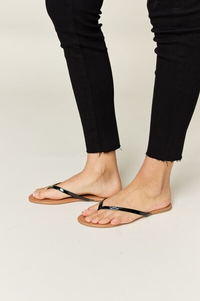 Olivia PU Leather Open Toe Sandals