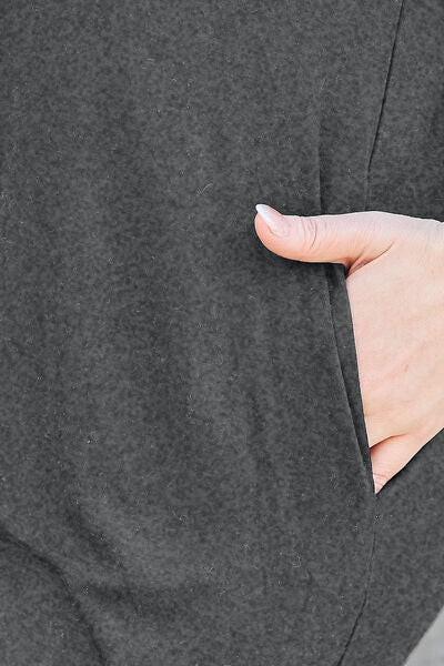 Bonnie Basic Bae Full Size Round Neck Short Sleeve Dress with Pockets