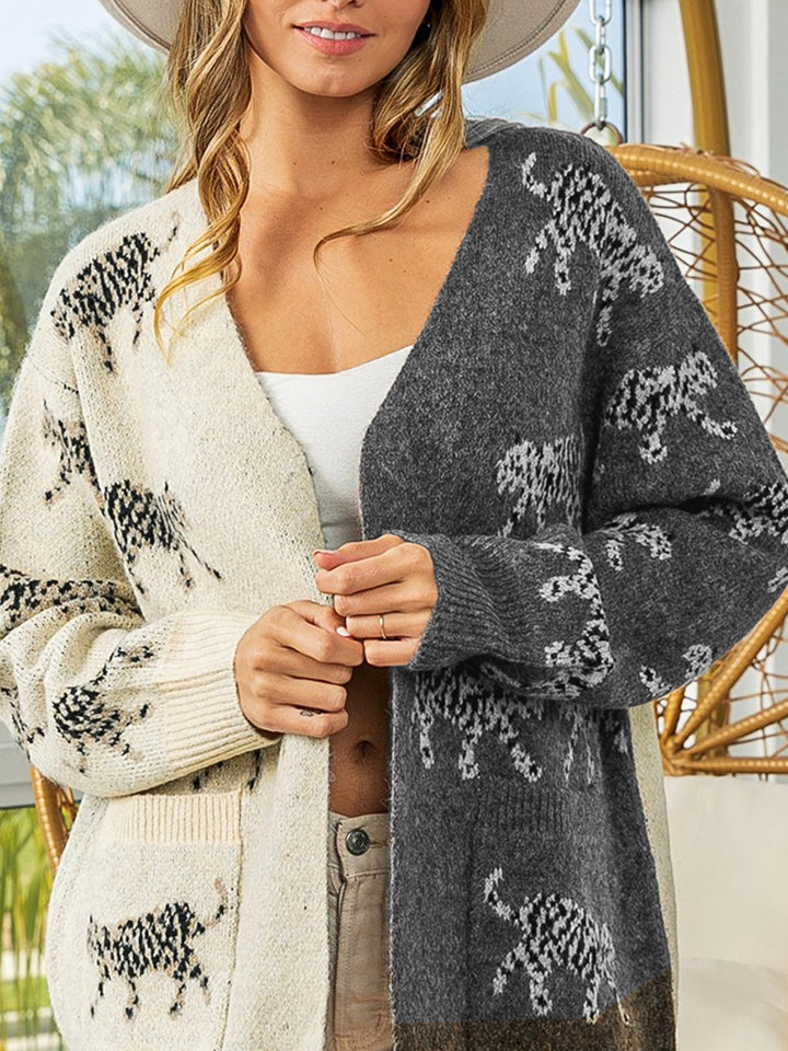 Avila Open Front Cardigan with Pockets