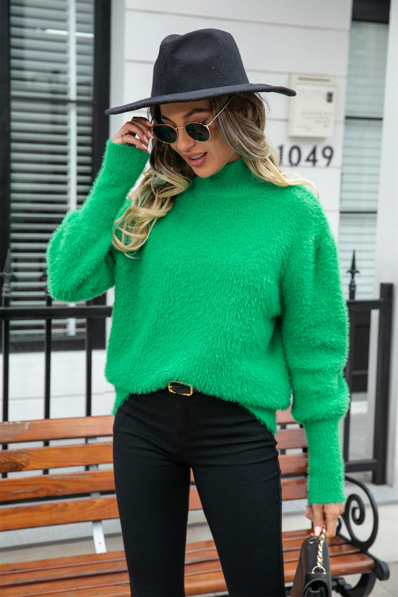 Nomi Turtle Neck Long Sleeve Pullover Sweater