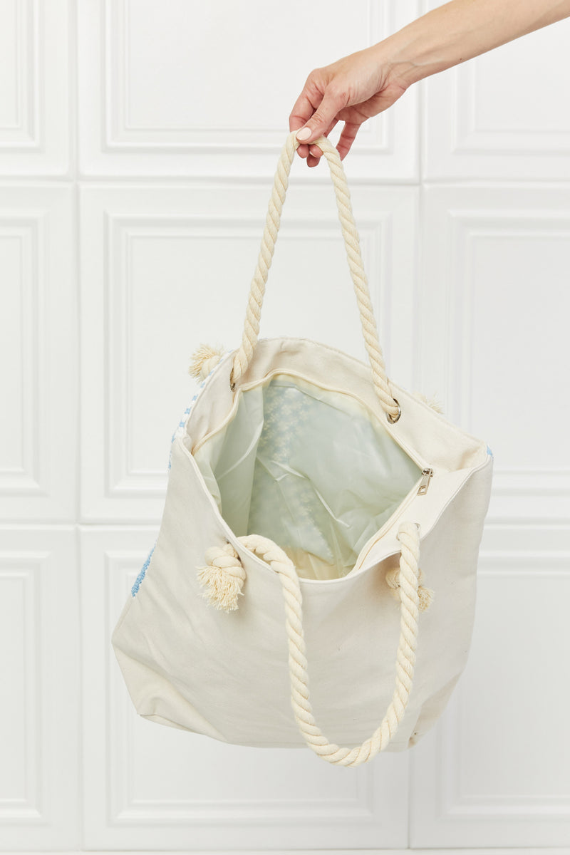 Londyn Picnic Date Tassle Tote Bag