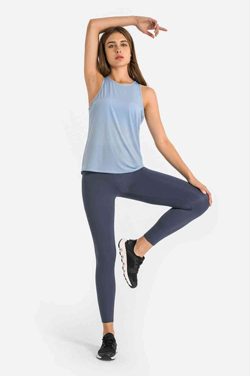 Haleigh High Waist Ankle-Length Yoga Leggings