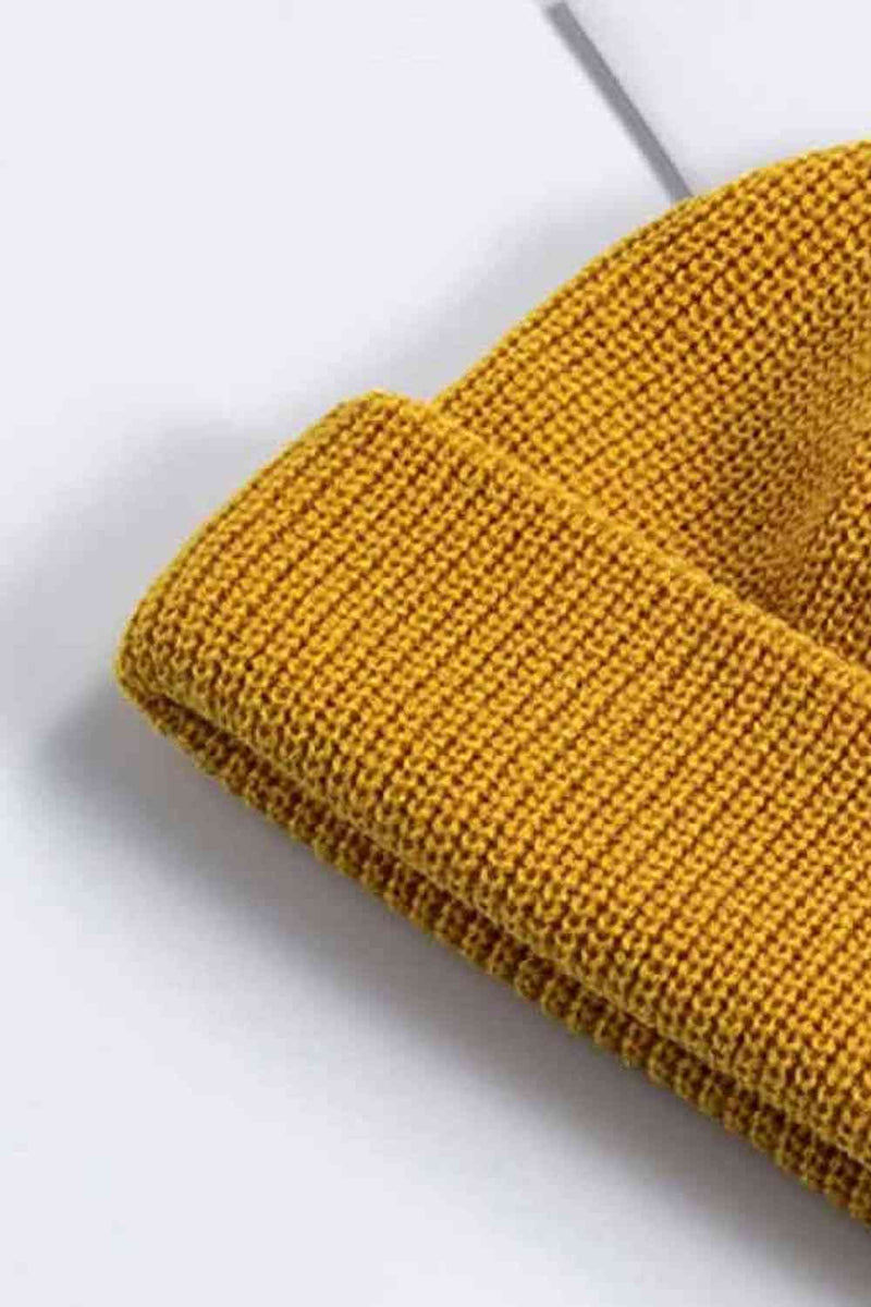 Cozy Rib-Knit Cuff Beanie