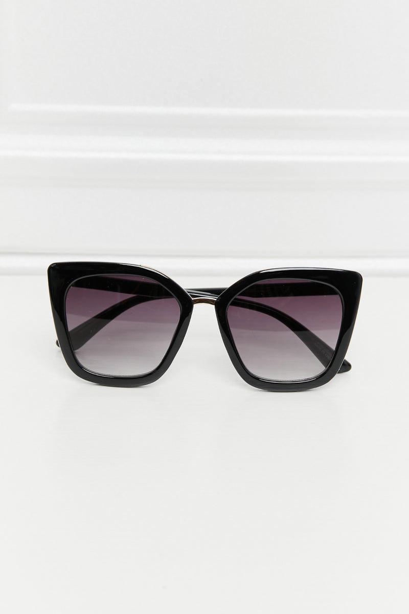 Laura Cat Eye Full Rim Polycarbonate Sunglasses