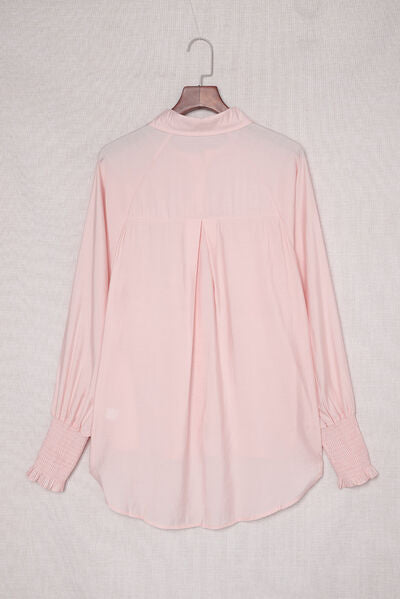 Fiona Pocketed Button Up Long Sleeve Shirt