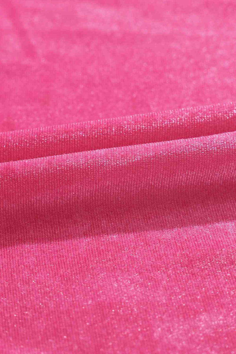 Blakely Smocked Round Neck Long Sleeve Dress