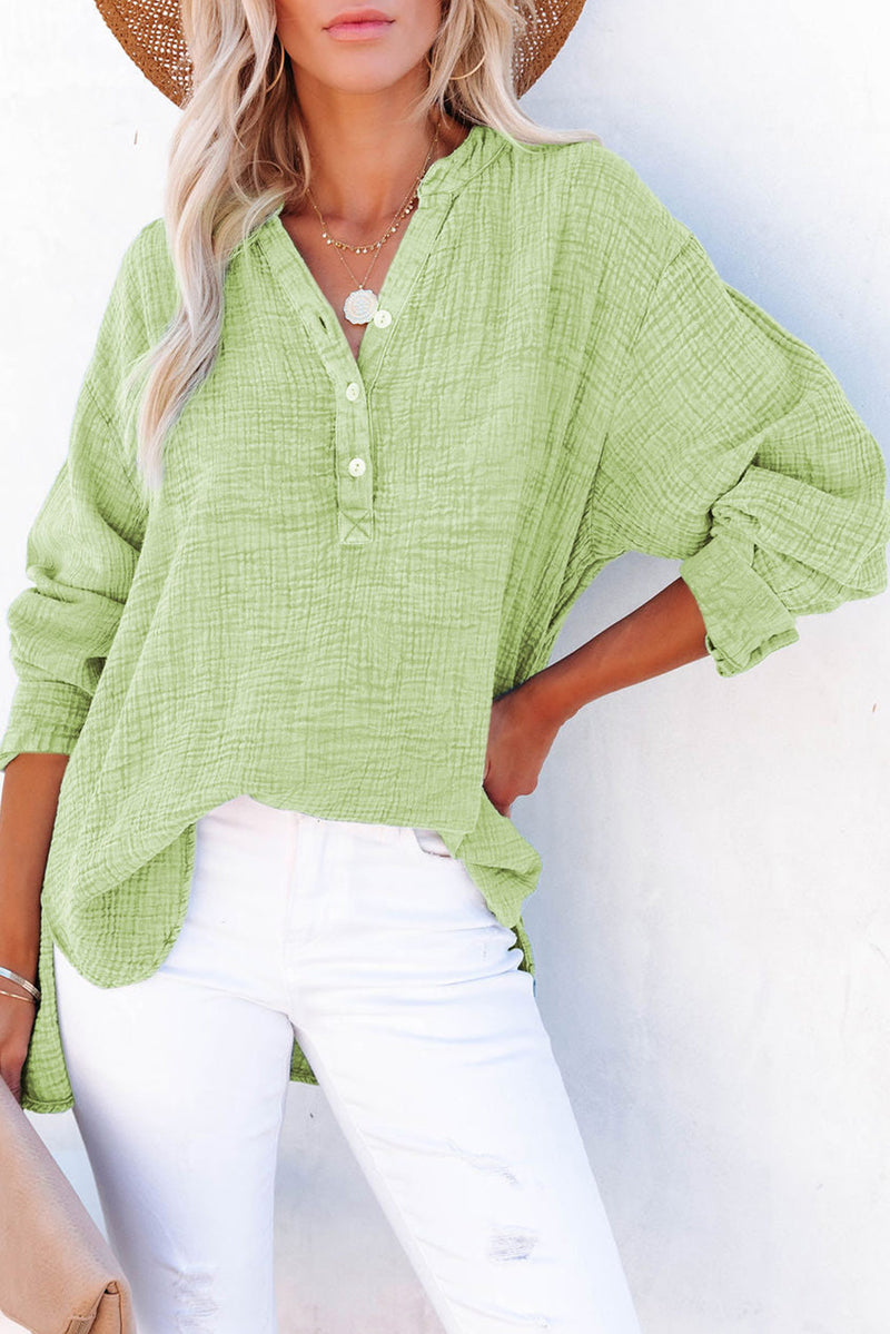 Grayson Buttoned Long Sleeve Blouse