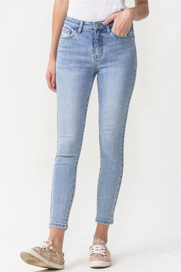 Talia Lovervet High Rise Crop Skinny Jeans