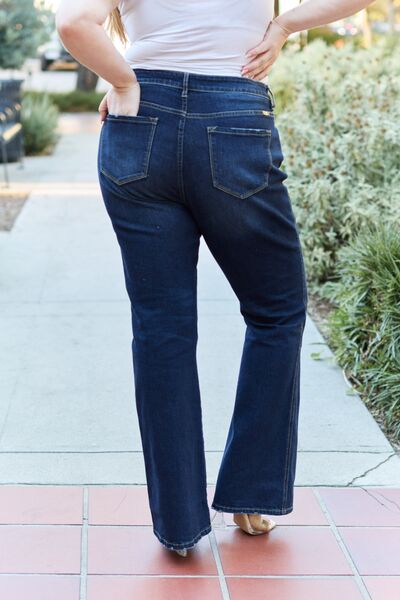 Diane Kancan Full Size Slim Bootcut Jeans