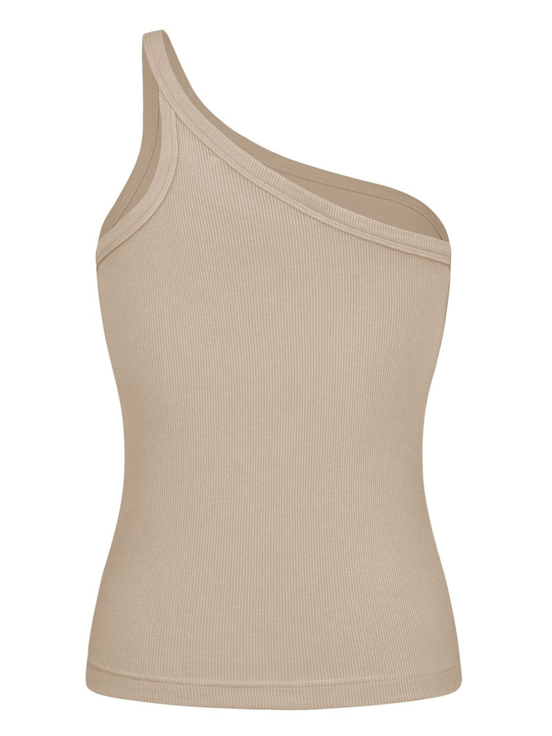 Jacie Ribbed One-Shoulder Tank -- Deal of the day!