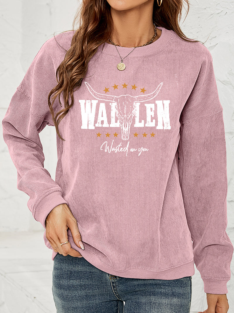Wallen Wasted Graphic Sweatshirt