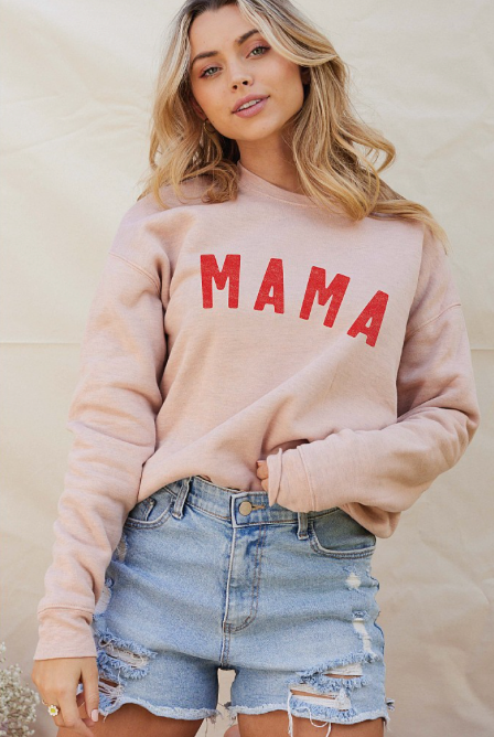 Mama Graphic Sweatshirt (Pre-Order)