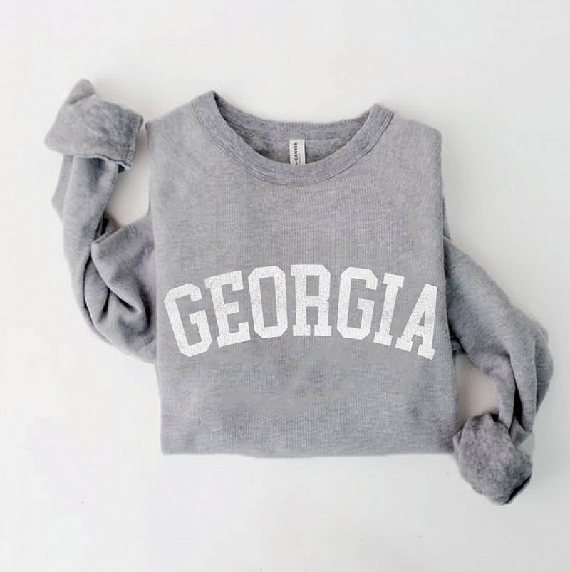 Georgia Graphic Fleece Pullover(Preorder)