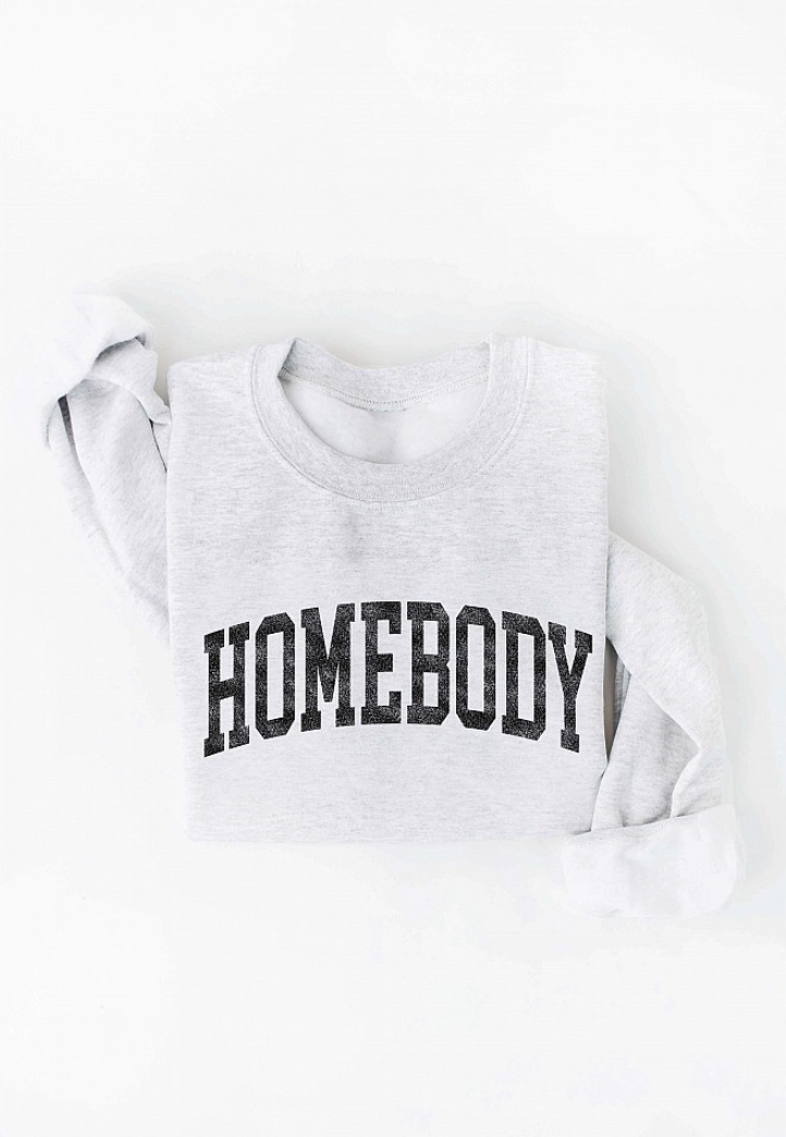 Homebody Graphic Sweatshirt(Preorder)