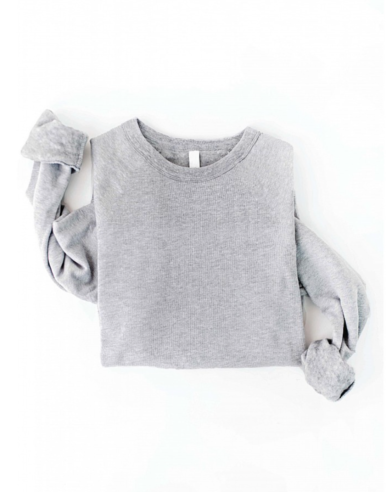 Premium Solid Sweatshirt(Preorder)