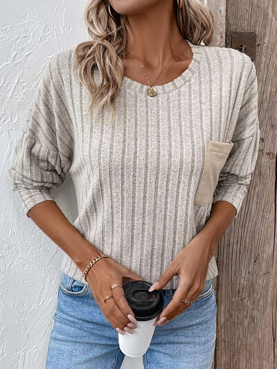 Roslyn Round Neck Dropped Shoulder T-Shirt - Deal of the day!