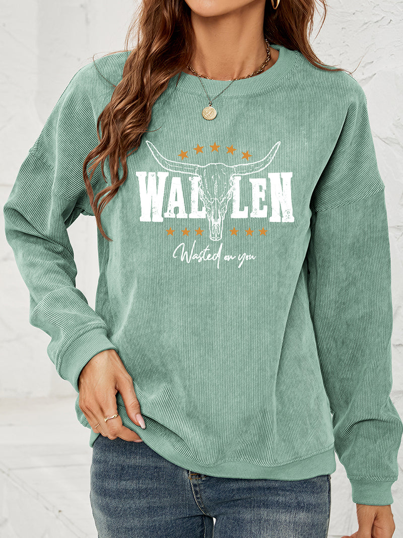 Wallen Wasted Graphic Sweatshirt