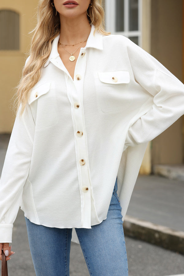Caroline Button Up Long Sleeve Shirt