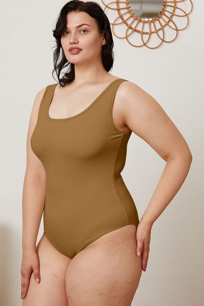Narissa Basic Bae Full Size Square Neck Sleeveless Bodysuit