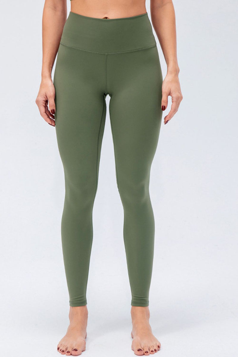 Laine Wide Waistband Slim Fit Active Leggings- Deal of the Day!